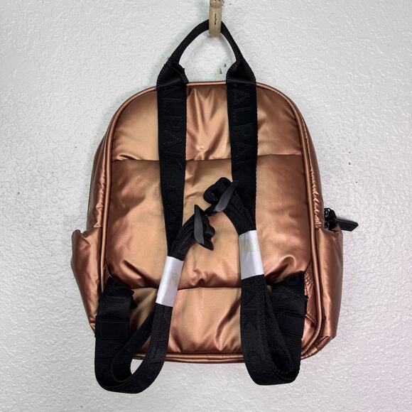 Calpak Luka Mini Backpack Padded Travel Work School Bag Luggage Copper Color NEW - Picture 2 of 8